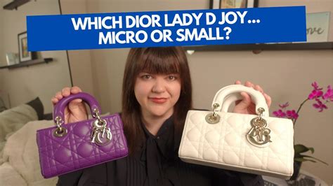 lady dior d joy mini|dior micro d joy.